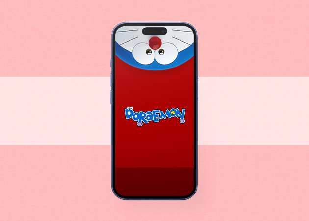 Doraemon dynamic island wallpaper.