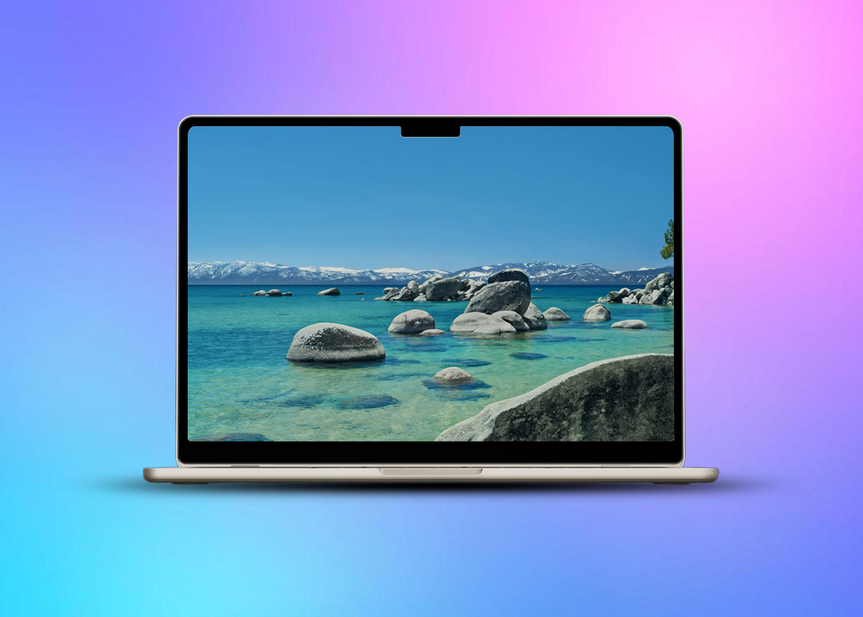 Tahoe day screen saver wallpaper