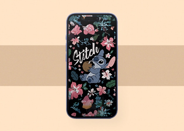 Stitch Thanksgiving wallpaper for iPhone.